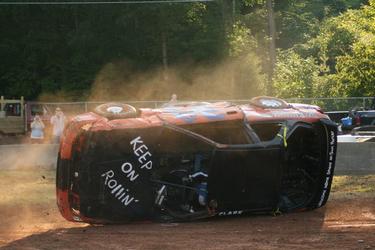 Terryville Country Fair Rollover Competition & Demo Derby