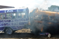 School Bus Demolition Derby and Enduro Racing