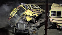 Granite State Fair School Bus Demolition Derby