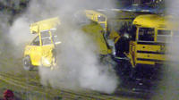 Granite State Fair School Bus Demolition Derby